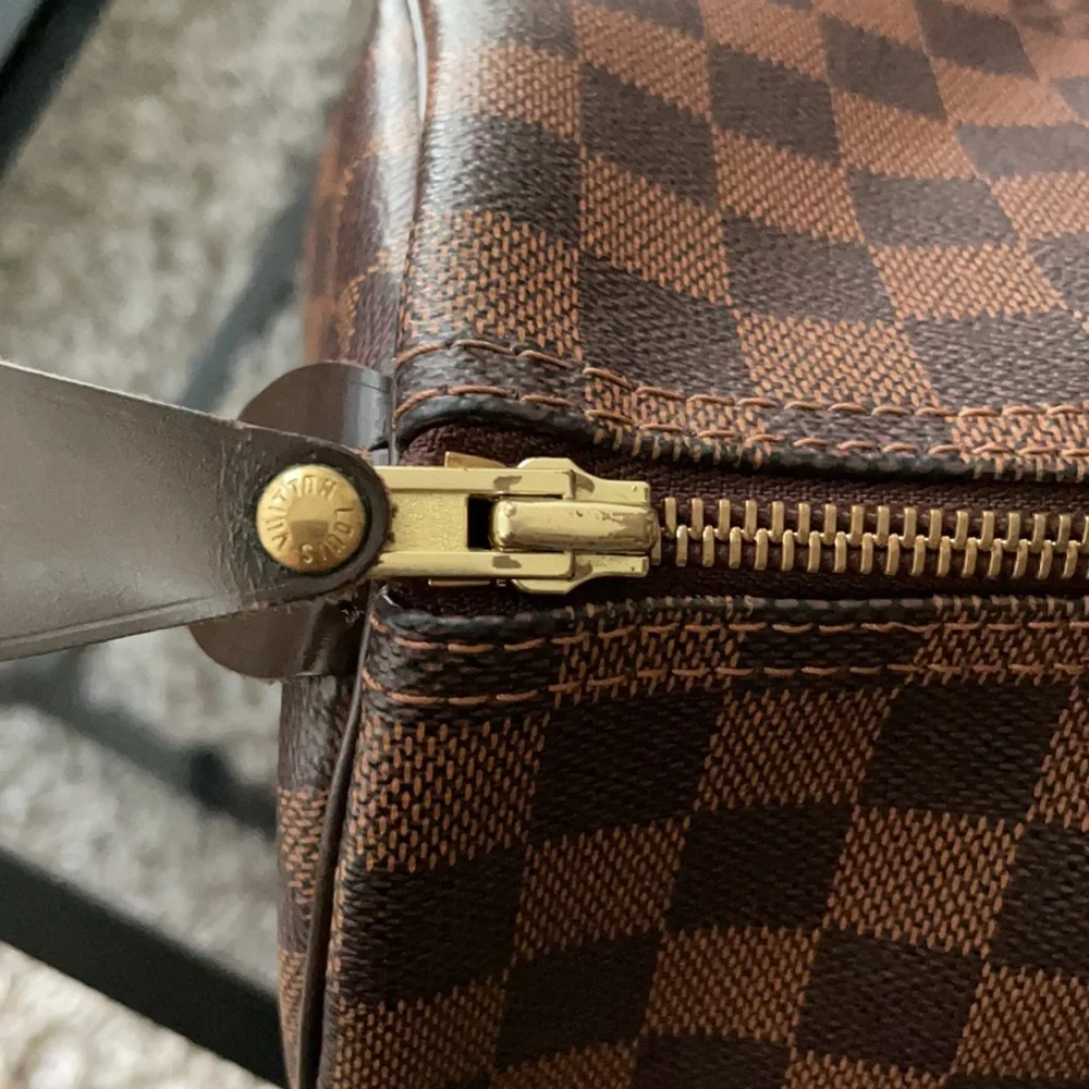 Authentic Louis Vuitton Damier speedy 35. - Picture 7 of 13